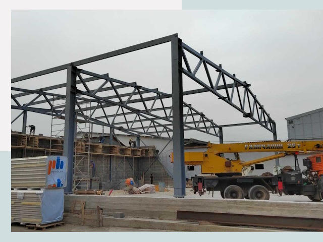 Строительство цехов в Пензе