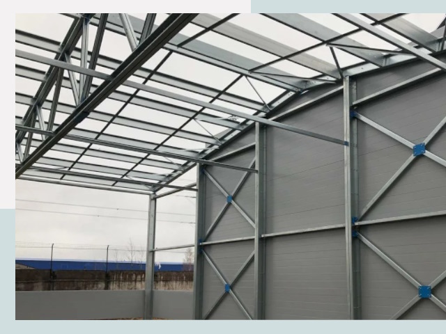 Каркасные ангары от СтальСтрой-Пнз по цене от 616 руб.