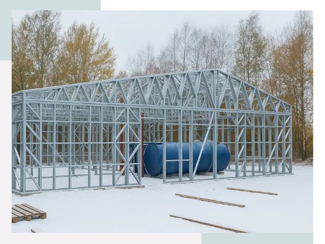 Металлические ангары в Пензе