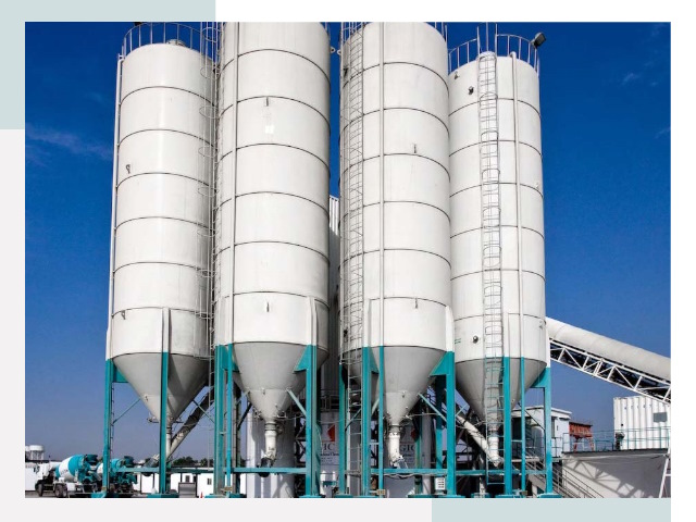 Строительство цементных силосов в Пензе