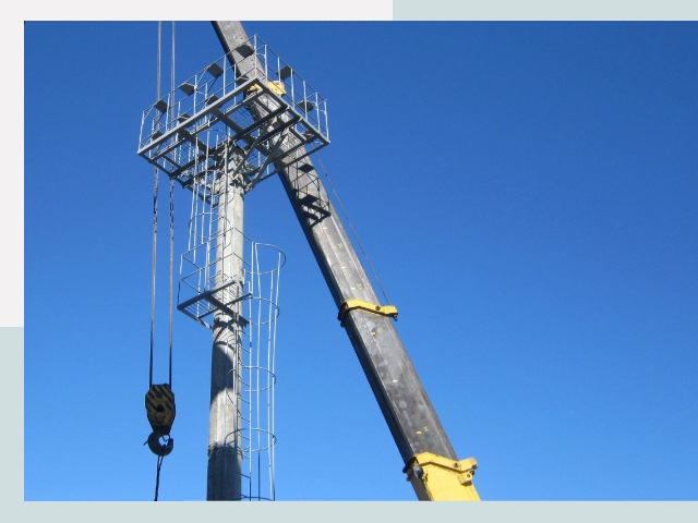 Монтаж осветительных мачт в Пенза от 616 руб.