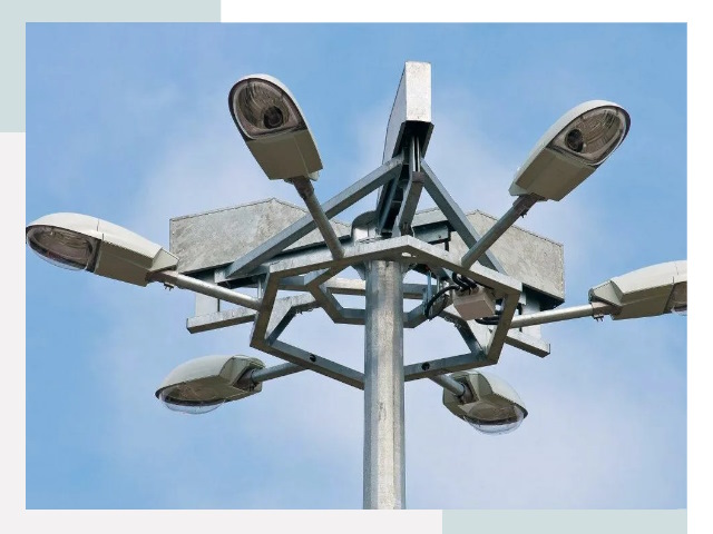 Монтаж осветительных мачт в Пензе