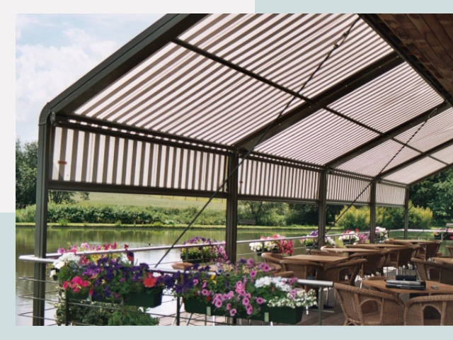 Элегантные навесы для кафе от 616 руб в Пенза