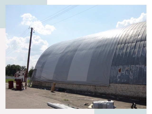 Ремонт ангаров в Пензе