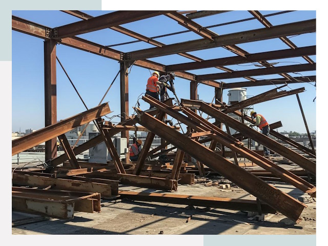 Демонтаж металлоконструкций в Пензе от 616 руб.