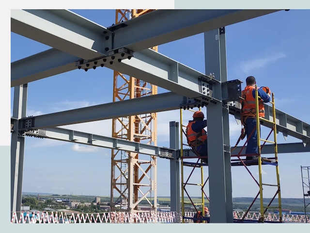 Монтаж металлоконструкций в Пензе