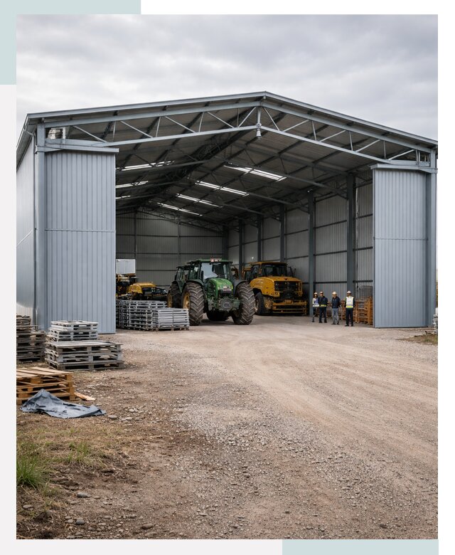 Ангары для сельхозтехники в Пензе от 20530 р. | СтальСтрой-Пнз