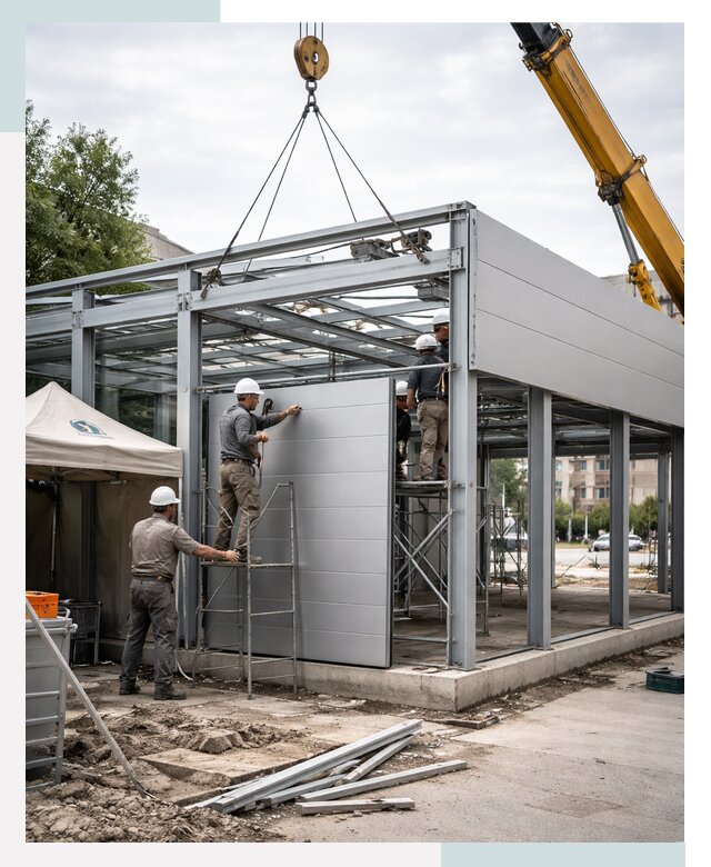 СтальСтрой-Пнз: торговый павильон под ключ в Пензе от 35928 р.