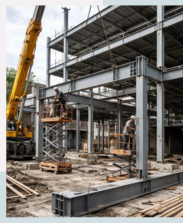 Строительство торгово-офисных зданий под ключ в Пензе